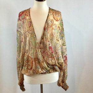 The Limited - 100% silk top
